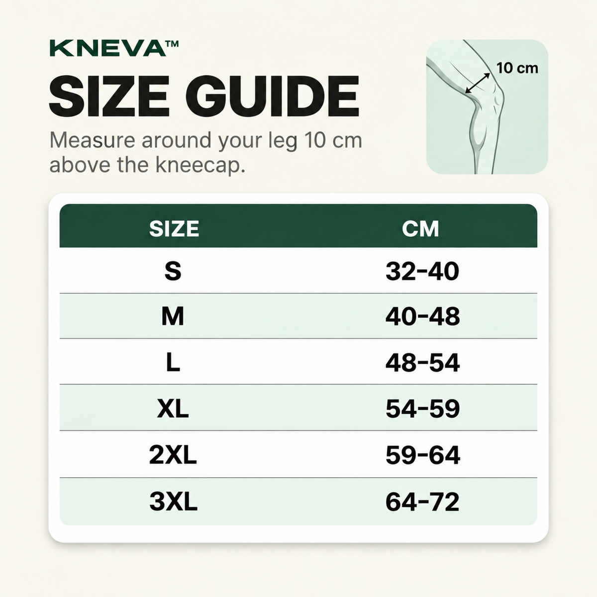 Kneva™ Bamboo Knee Support