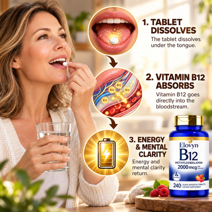 Elovyn | Simple Daily B12 Support for Energy & Nerve Health