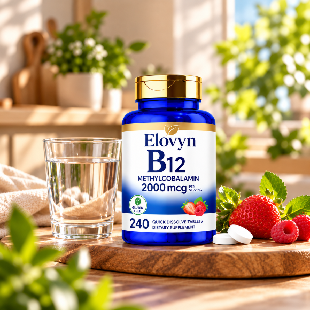 Elovyn | Simple Daily B12 Support for Energy & Nerve Health