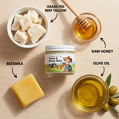 The Good Jar Honey and Tallow Balm | The All-in-One Skincare Solution