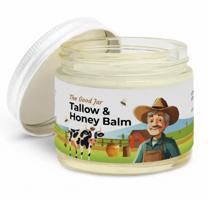The Good Jar Honey and Tallow Balm | The All-in-One Skincare Solution