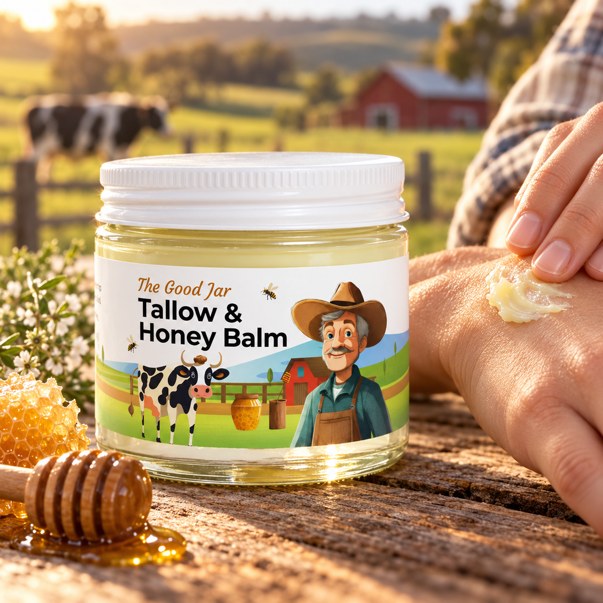 The Good Jar Honey and Tallow Balm | The All-in-One Skincare Solution