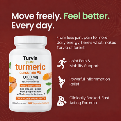 Turvia | Support Your Joints, Ease Everyday Stiffness & Move Freely