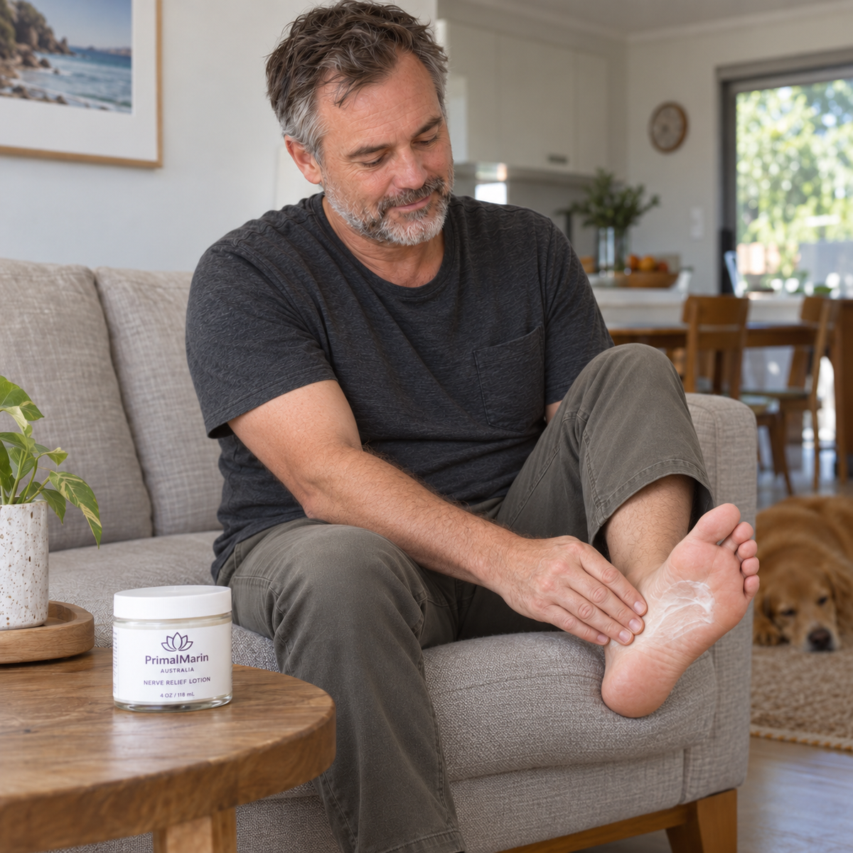 Primal Marin Nerve Relief Lotion | Alleviates nerve pain