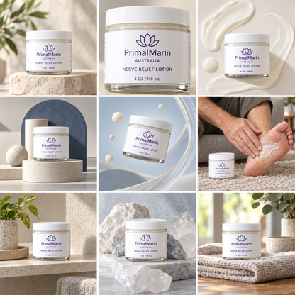 Primal Marin Nerve Relief Lotion | Alleviates nerve pain