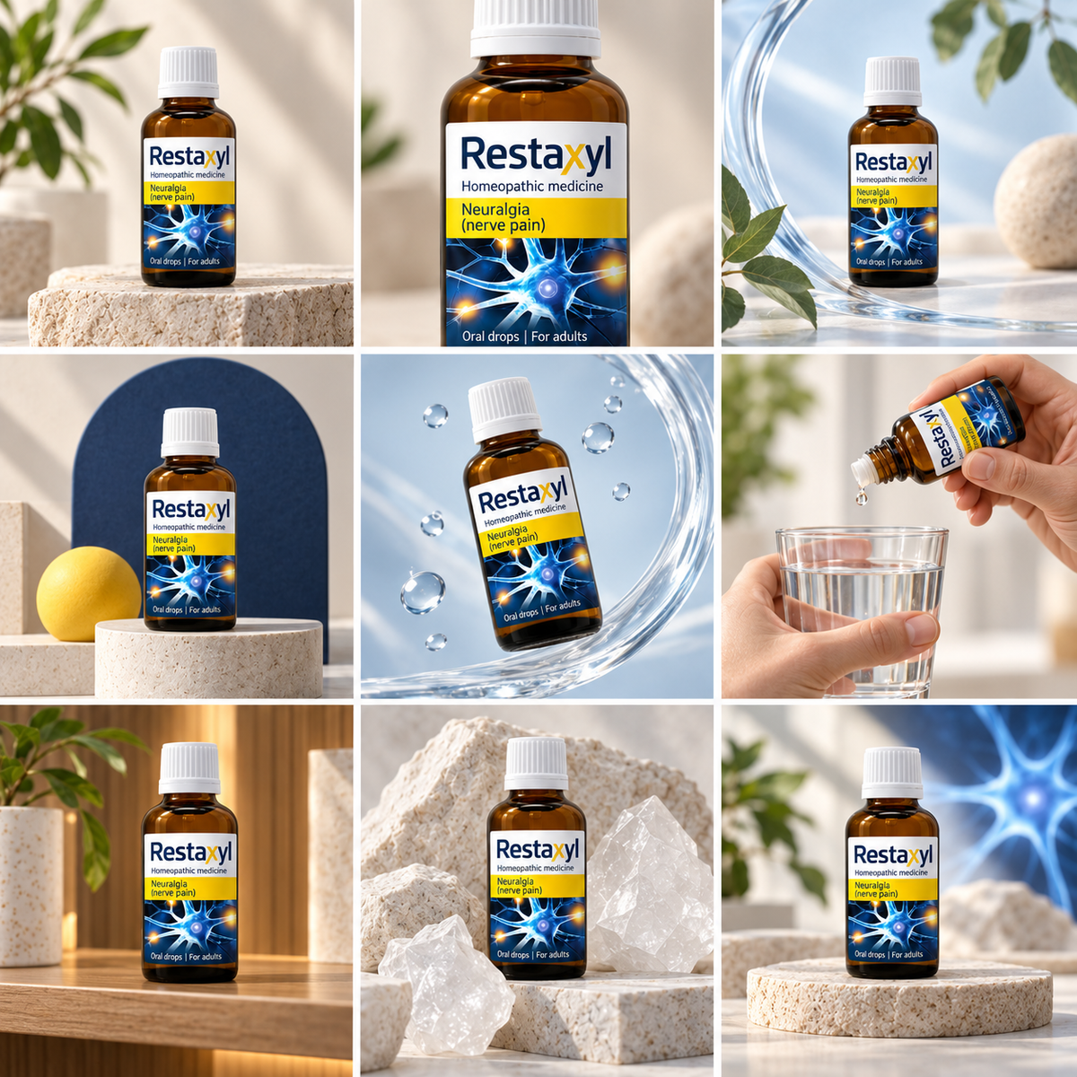 Restaxyl™ Nerve Drops | Homeopathic care for nerve pain