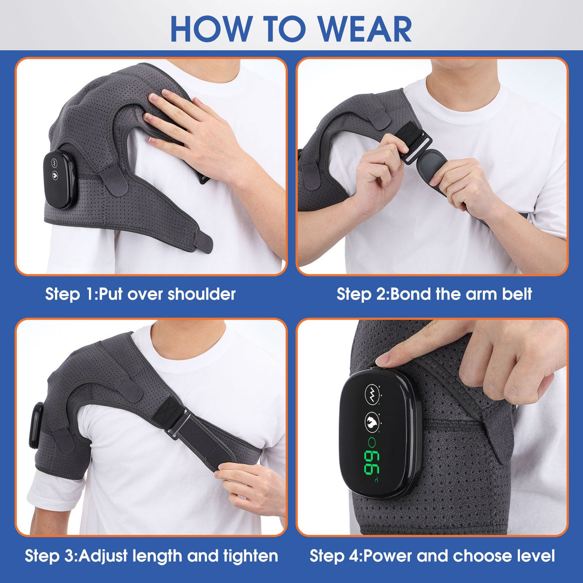Flexivelle™ 3-in-1 Shoulder Comfort Wrap