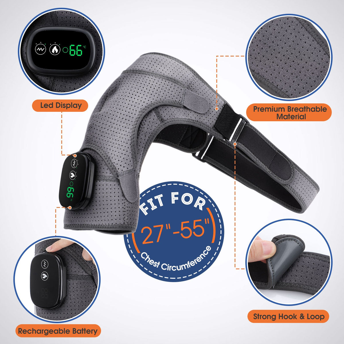 Flexivelle™ 3-in-1 Shoulder Comfort Wrap
