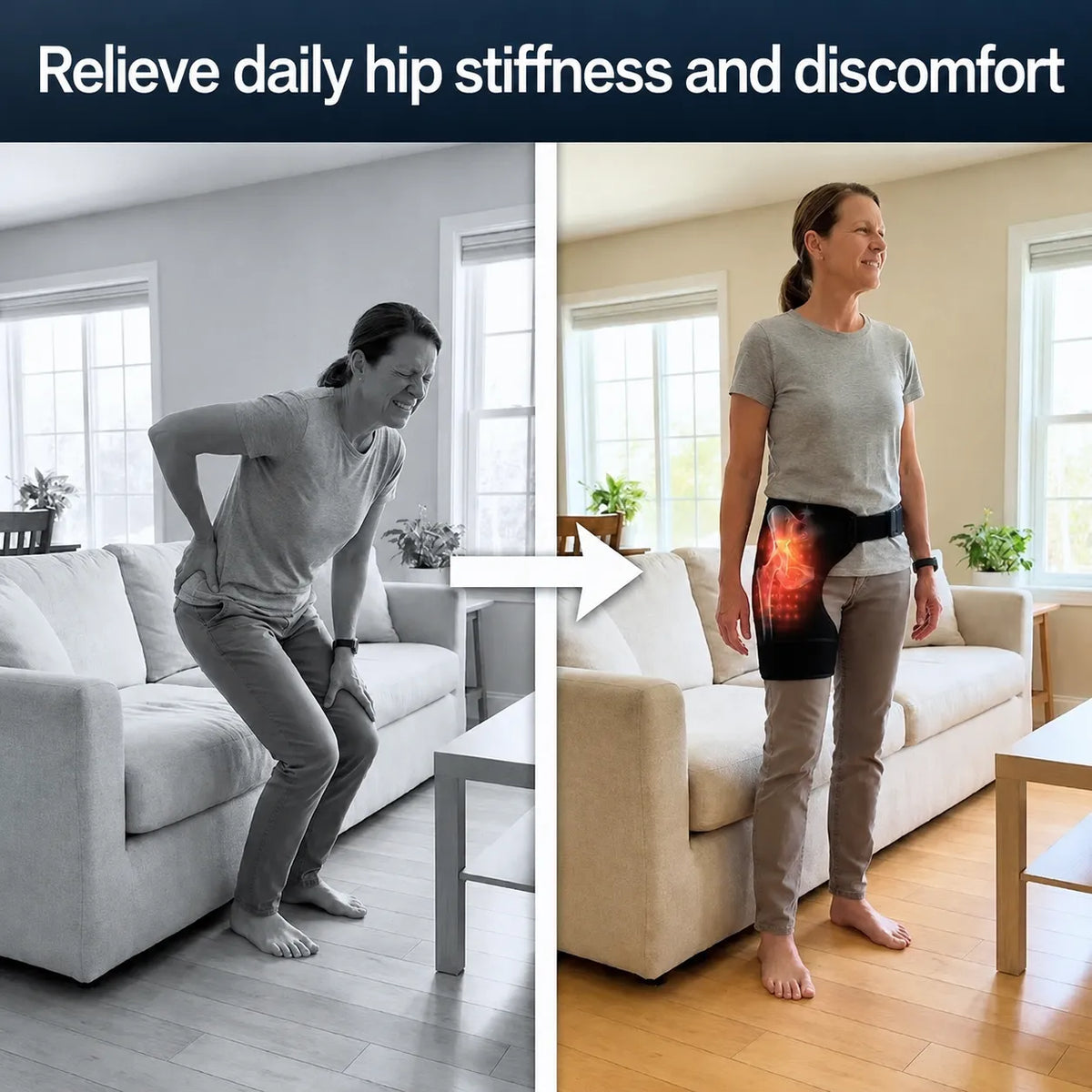 Moviora™ 4-in-1 Hip Comfort Belt