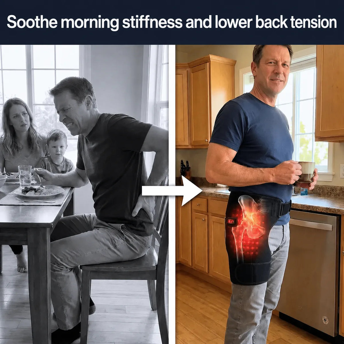 Moviora™ 4-in-1 Hip Comfort Belt