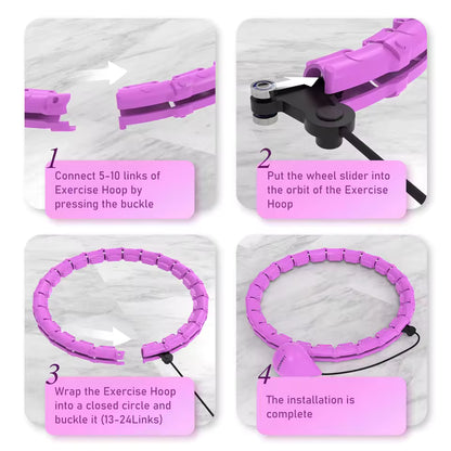 CoreSpin™ Adjustable Fitness Hoop