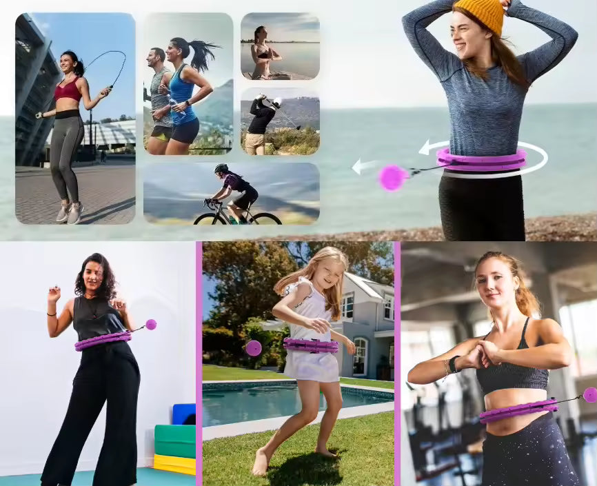 CoreSpin™ Adjustable Fitness Hoop