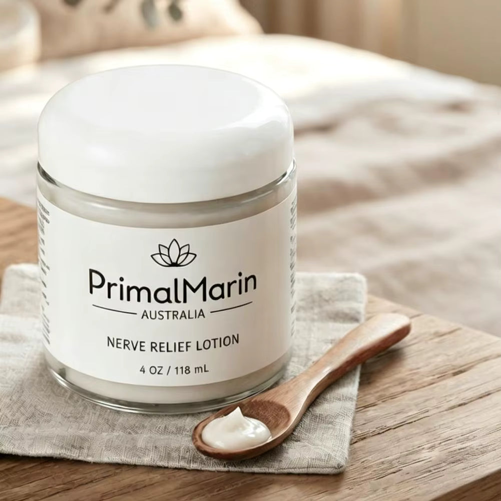 Primal Marin Nerve Relief Lotion | Alleviates nerve pain