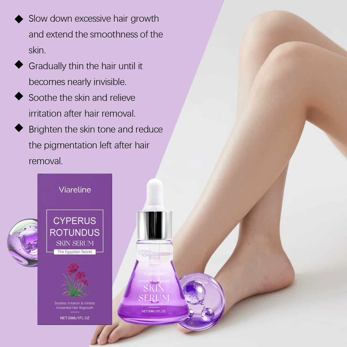 Viareline™ Hair Growth Reducing Serum