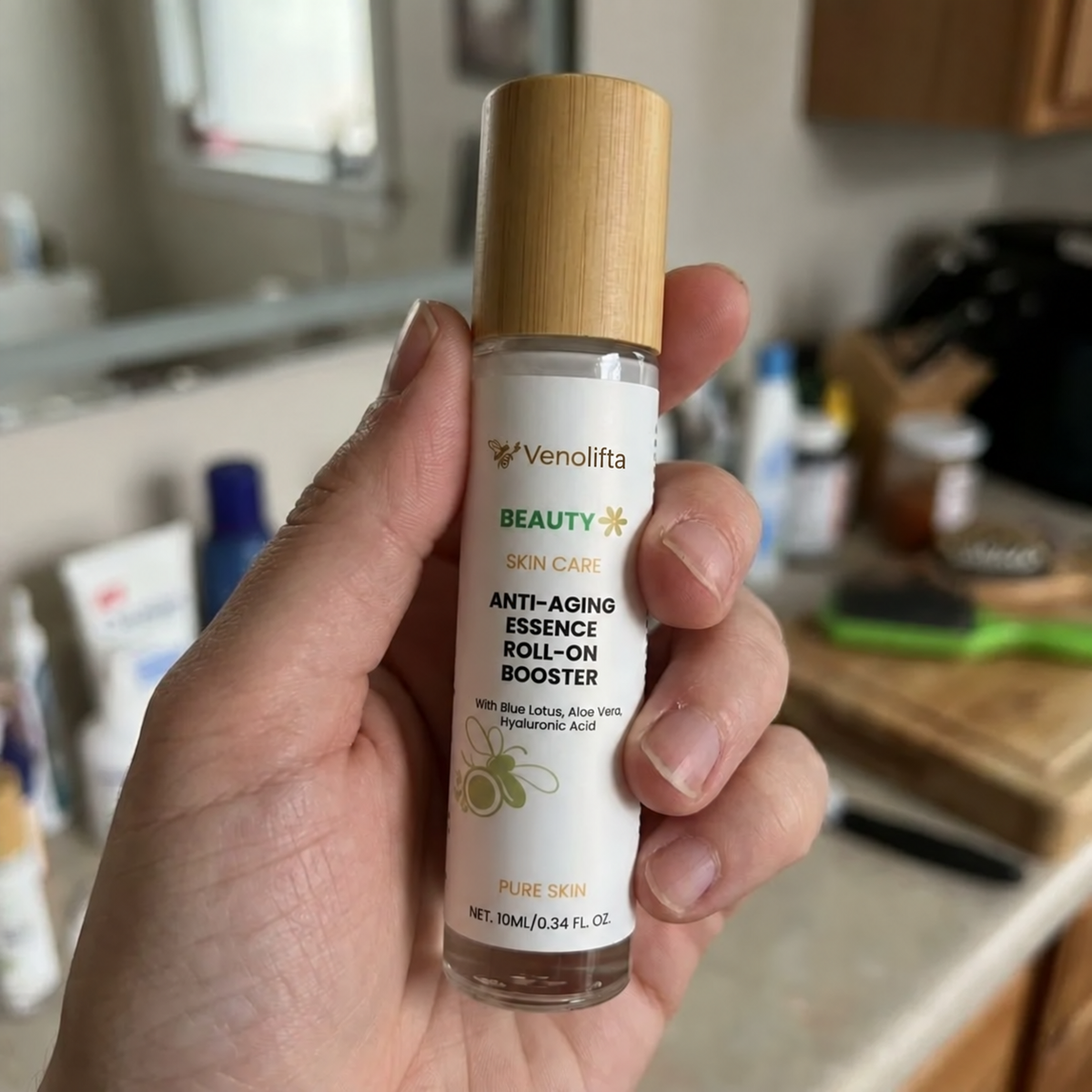 VenoLifta Firming Anti-Ageing Roll-On Serum | Visibly Reduces Wrinkles in Just 17 Minutes